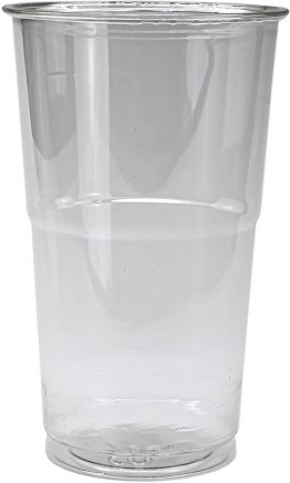 3 dl Plastikbecher Neutral, unzerbr., glasklar, geeicht EW 50-Pack