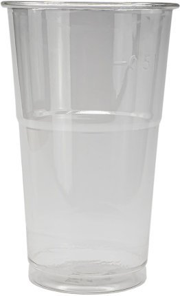 5 dl Adler Bräu Plastikbecher mit Logo EW 50-Pack