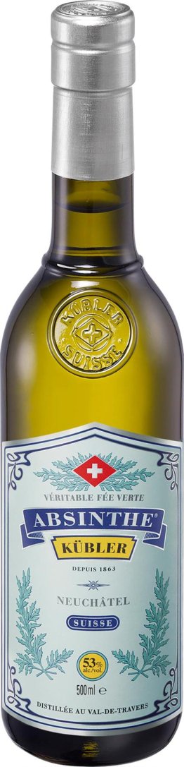 Absinthe Kübler 53% EW 12 x 50cl