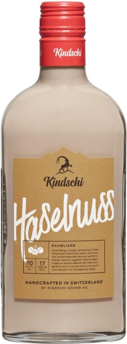 Bündner Haselnuss Likör 17% EW 6 x 70cl