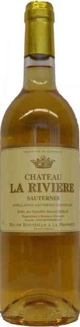 Chateau La Rivière Sauternes AC EW 6 x 75cl