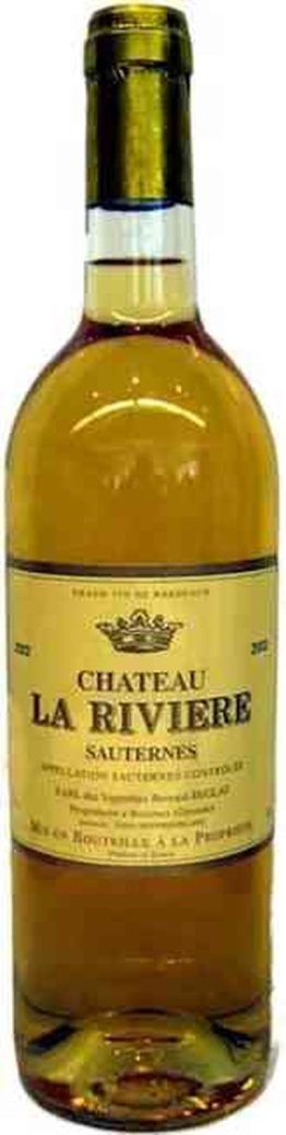 Chateau La Rivière Sauternes AC EW 6 x 37.5cl