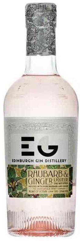 Edinburgh Rhubarb & Ginger Liqueur Gin 20% EW 6 x 50cl