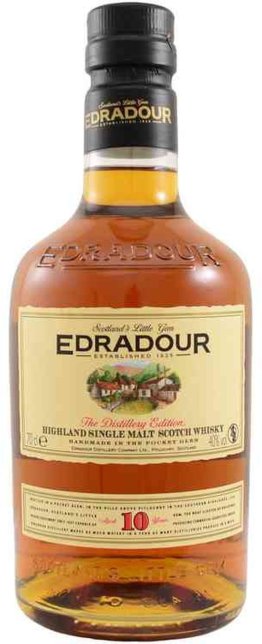 Edradour Single Malt 10 Years 40% EW 6 x 70cl
