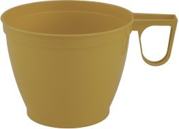 Kaffee-Tasse mit Griff 1.6dl (Plastik) EW 50-Pack
