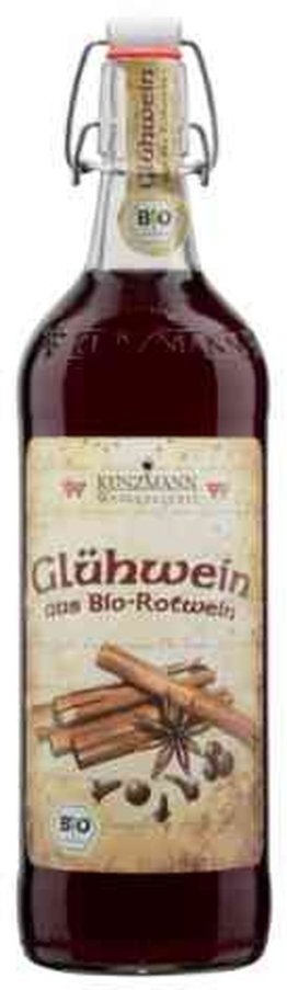 Kunzmann Glühwein BIO Rot 100cl EW 6 x 100cl