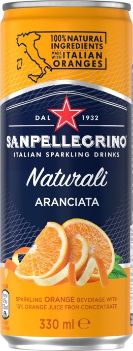 San Pellegrino Aranciata Amara Dose 4 x 6 x 0.33l