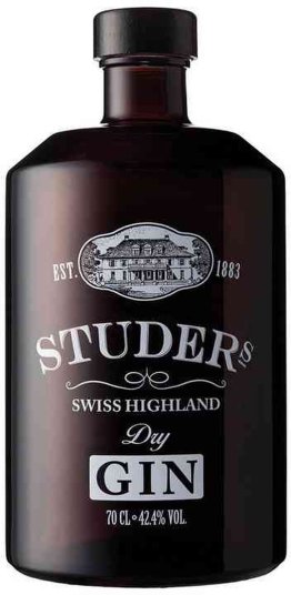 Studer's Dry Gin 42.4% EW 1 x 70cl
