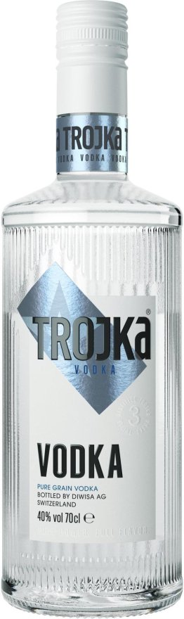 Trojka Vodka PURE GRAIN 40% EW 6 x 70cl