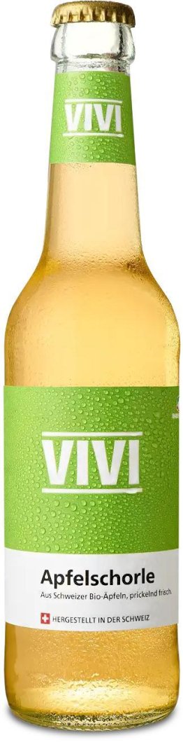 Vivi Soda Apfelschorle Bio MW 24 x 33cl