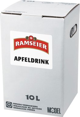 Ramseier Apfeldrink BIB Postmix 10,0l EW 10 Lt. Bag Box